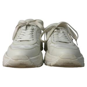 Prada Prax 01 Sneakers in White Leather